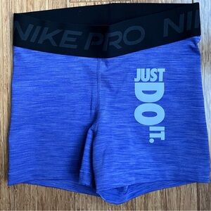 Nike Pro spandex Shorts Purple Girls size XS. 1570